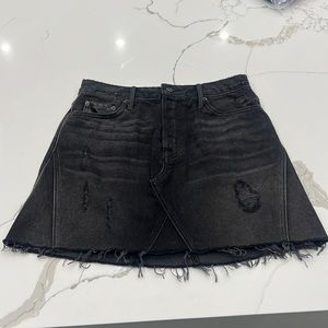 Girlfriend Eva Denim Mini